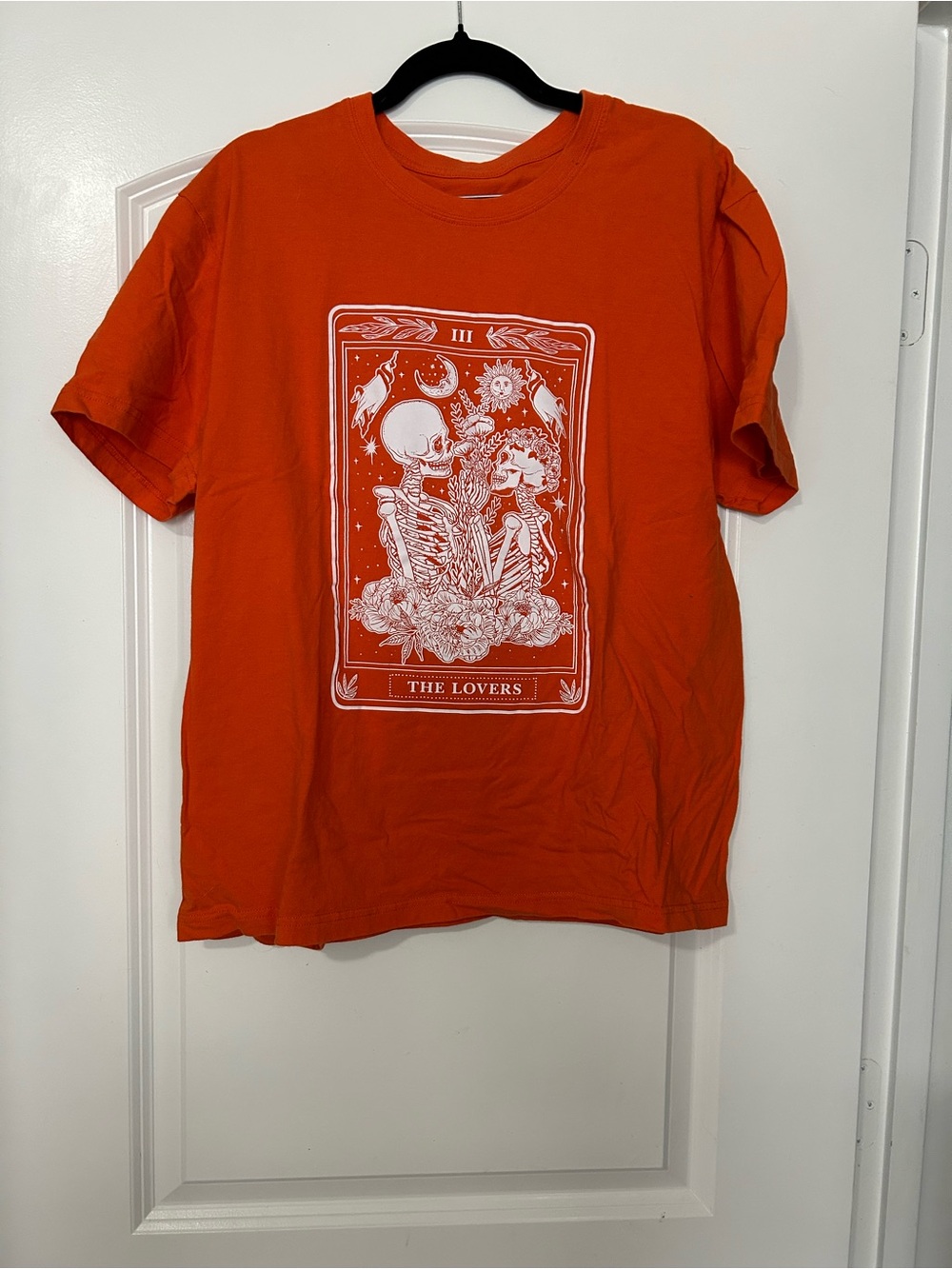 The Lovers Graphic T-Shirt - Orange